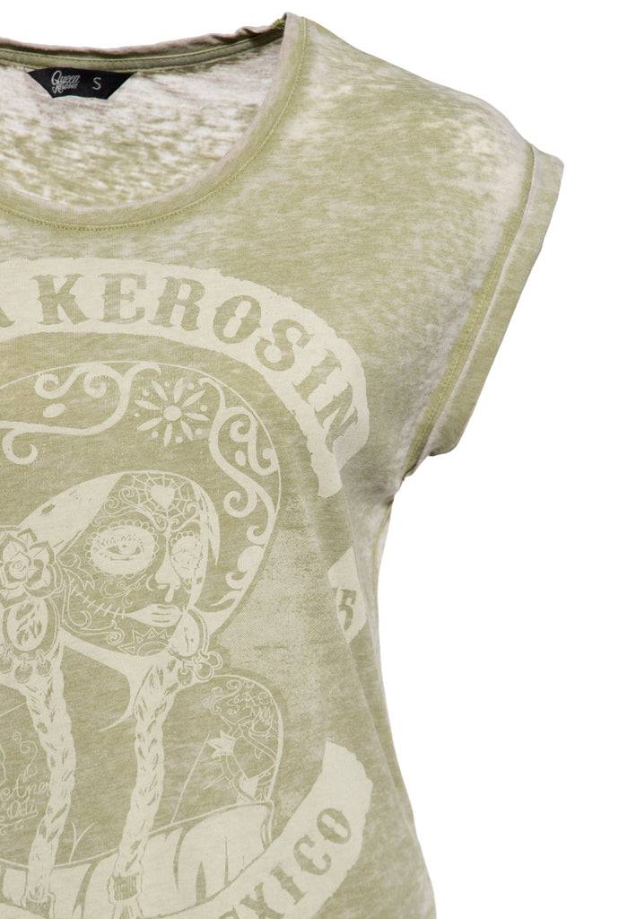 Queen Kerosin T-Shirt «Tijuana Mexico» Im Verkauf