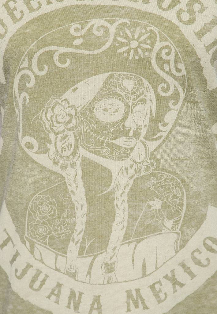 Queen Kerosin T-Shirt «Tijuana Mexico» Im Verkauf