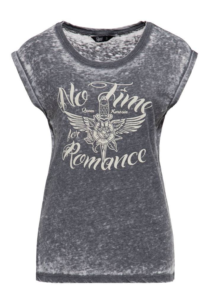 Queen Kerosin T-Shirt «No Time For Romance» 2025