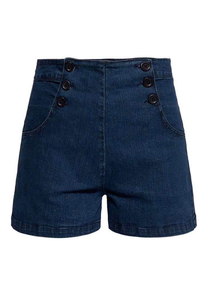 Queen Kerosin Highwaist Shorts «Marlyn» Online