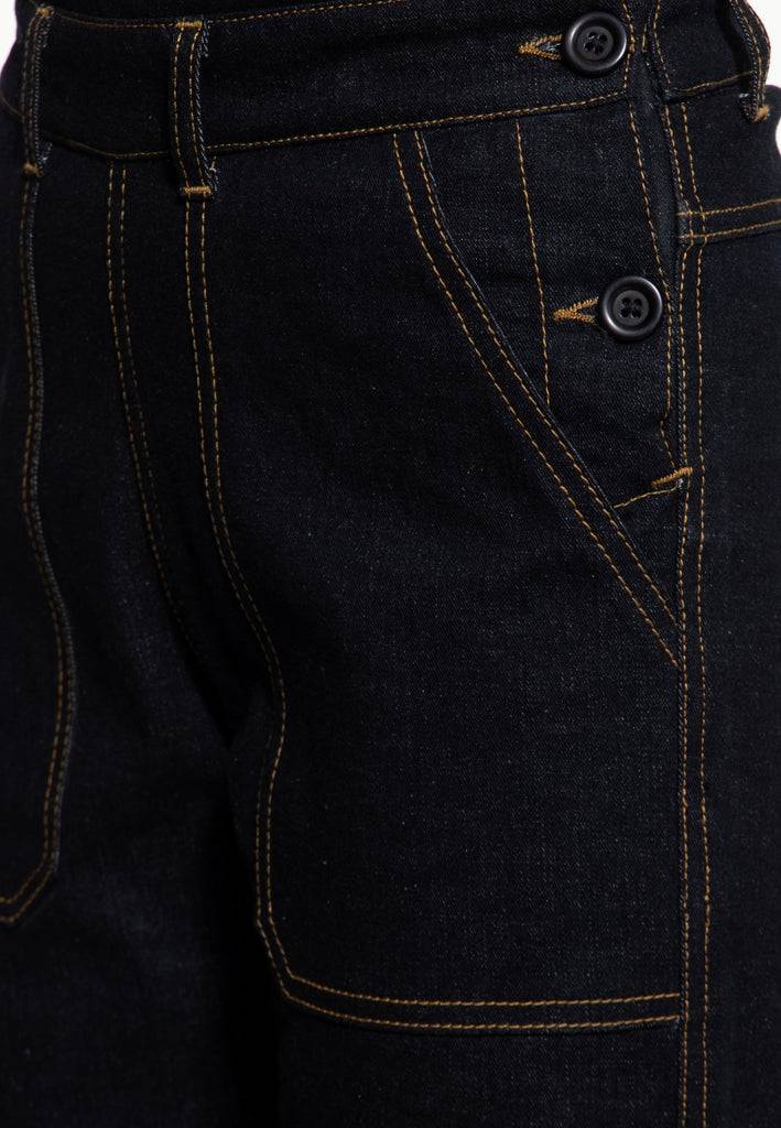 Queen Kerosin Denim Latzhose Outlet