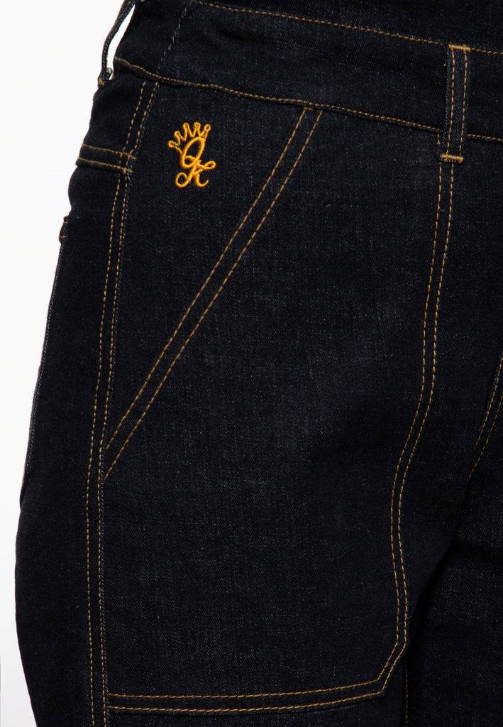 Queen Kerosin Denim Latzhose Outlet