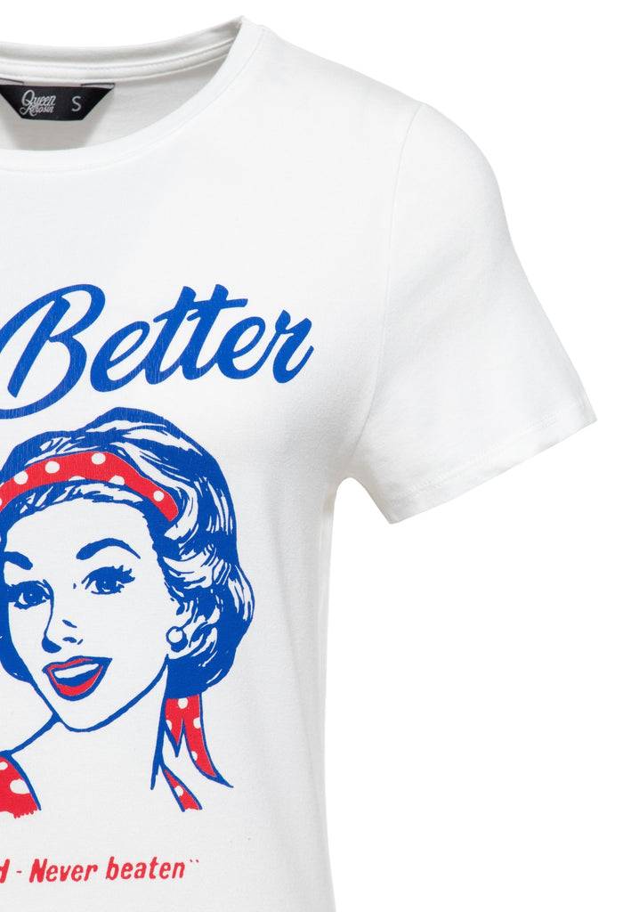 Queen Kerosin T-Shirt «Tastes Better» Schlussverkauf