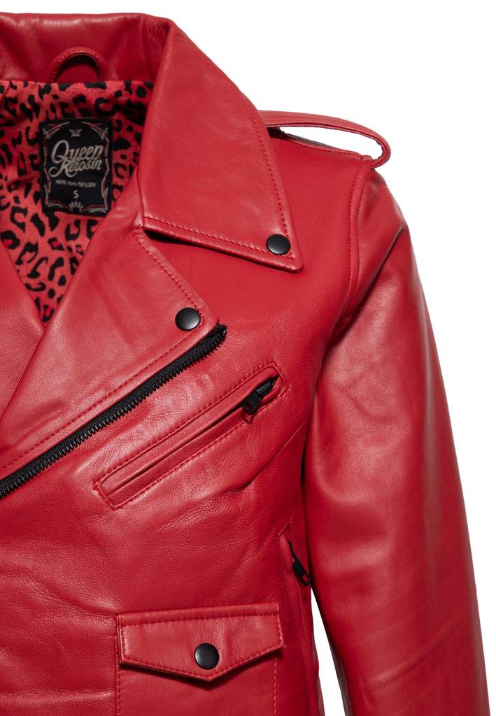Queen Kerosin Lederjacke «Marlon» Fabrik Onlineshop