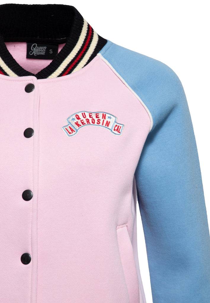Queen Kerosin Collegejacke «Queen of Liberty» Fabrikpreis