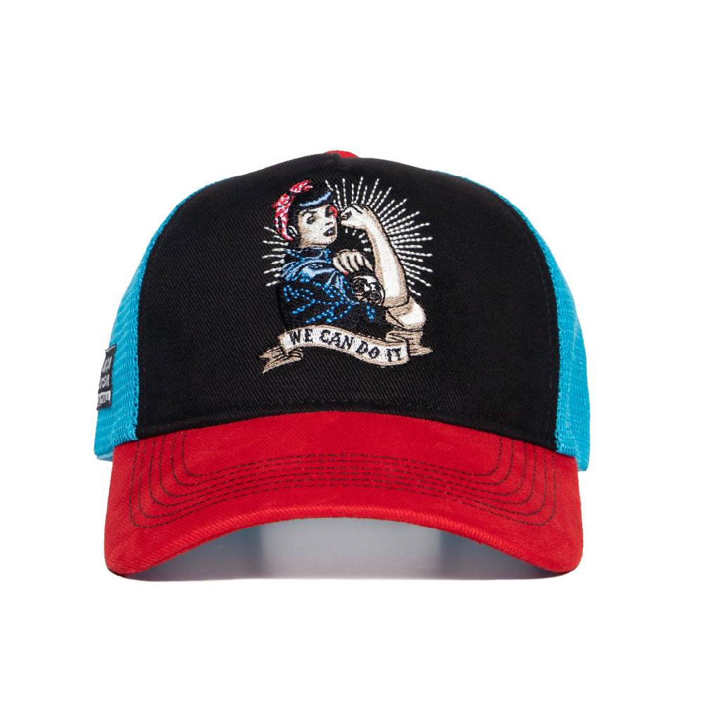 Queen Kerosin Trucker Cap «We Can Do It» Günstig kaufen
