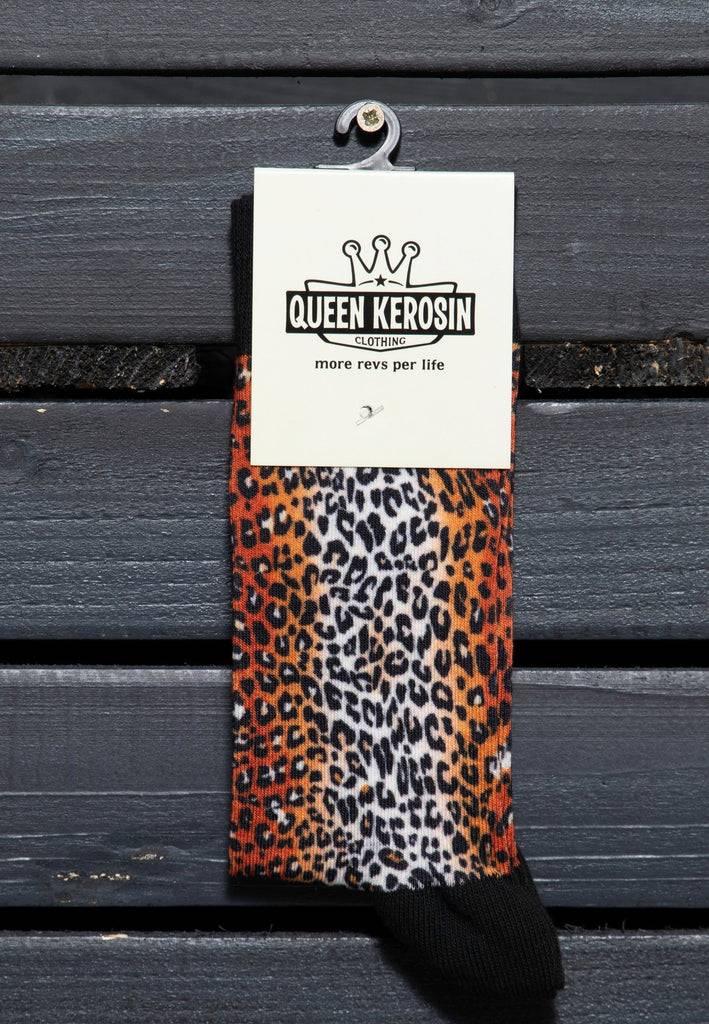 Queen Kerosin Socken «Wild Leo» Flash Sale