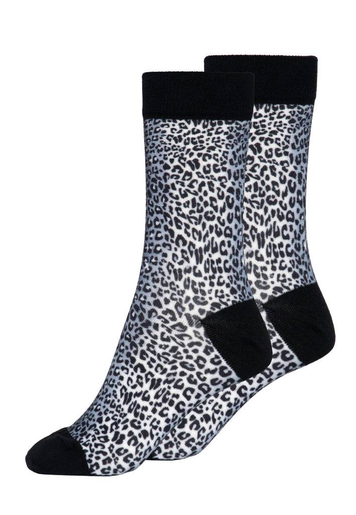 Queen Kerosin Socken «Snow Leopard» Online Shopping
