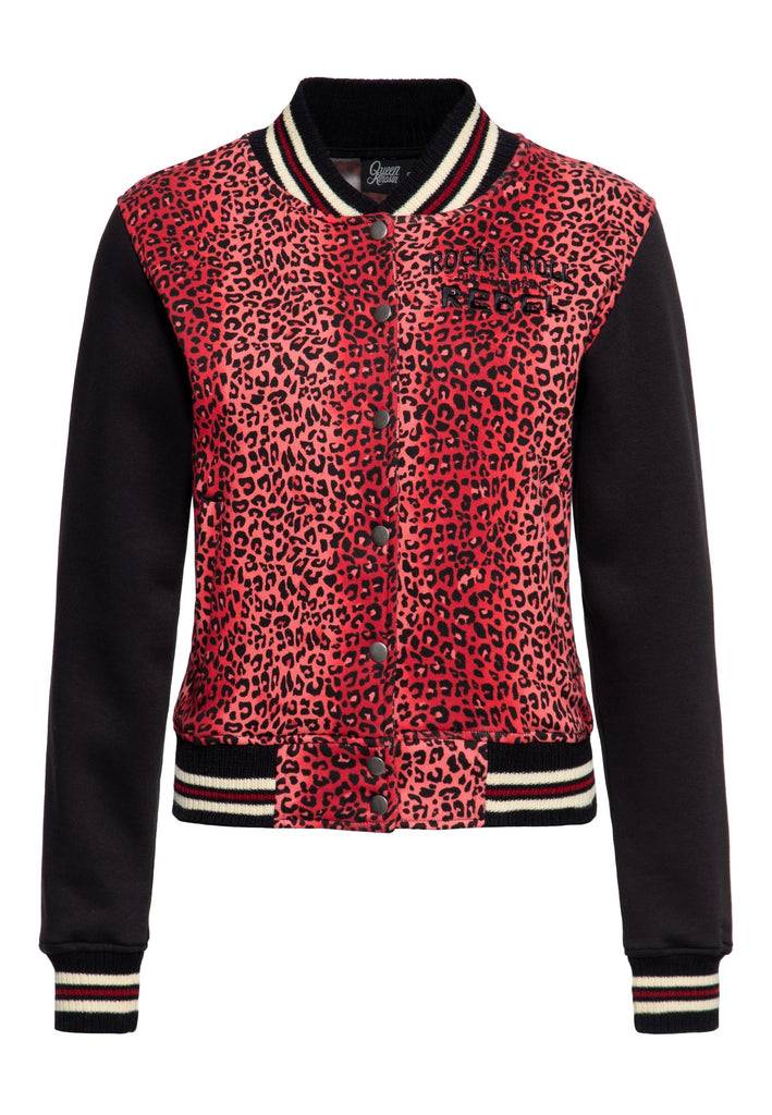 Queen Kerosin College Jacke «Rock 'n' Roll Rebel Queen» Osterangebot