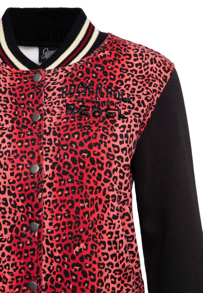 Queen Kerosin College Jacke «Rock 'n' Roll Rebel Queen» Osterangebot
