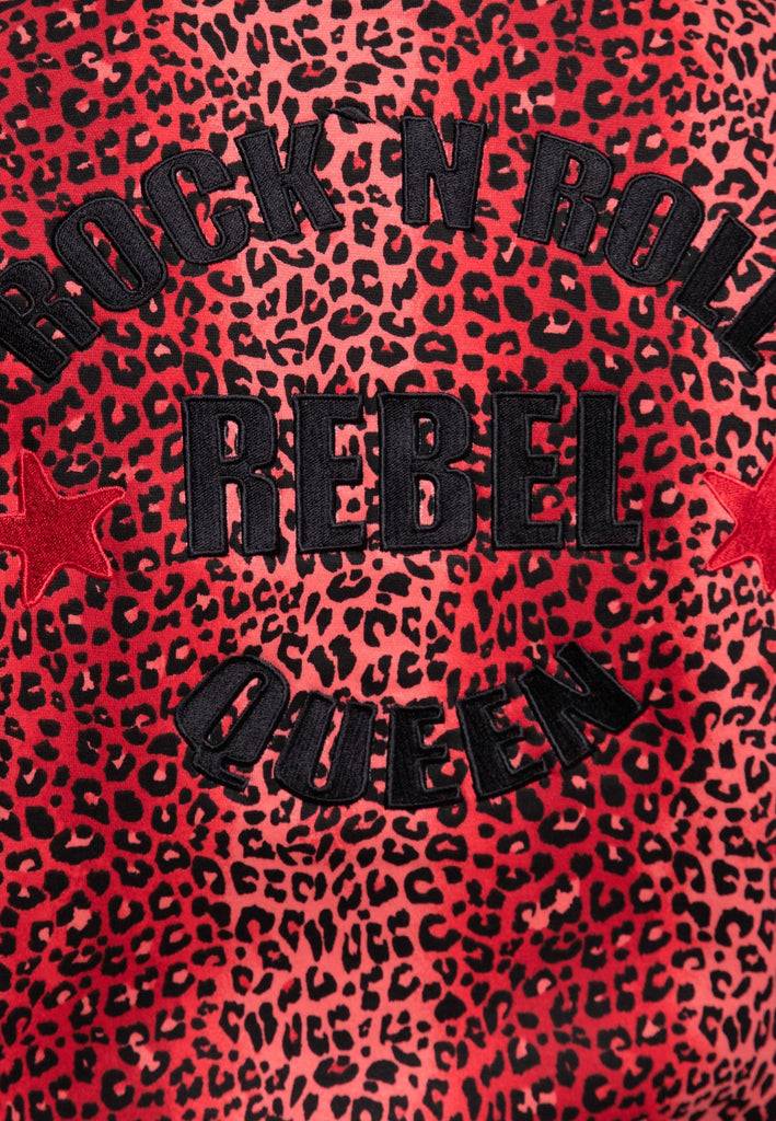 Queen Kerosin College Jacke «Rock 'n' Roll Rebel Queen» Osterangebot
