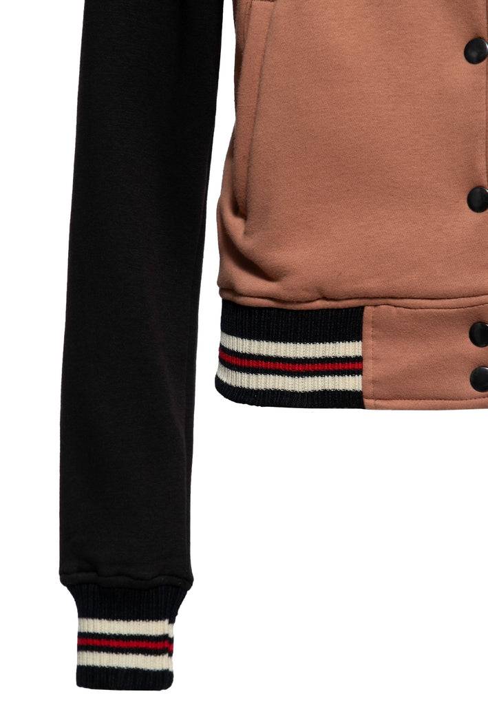 Queen Kerosin College Jacke «Built it up!» Valentinstagsangebot