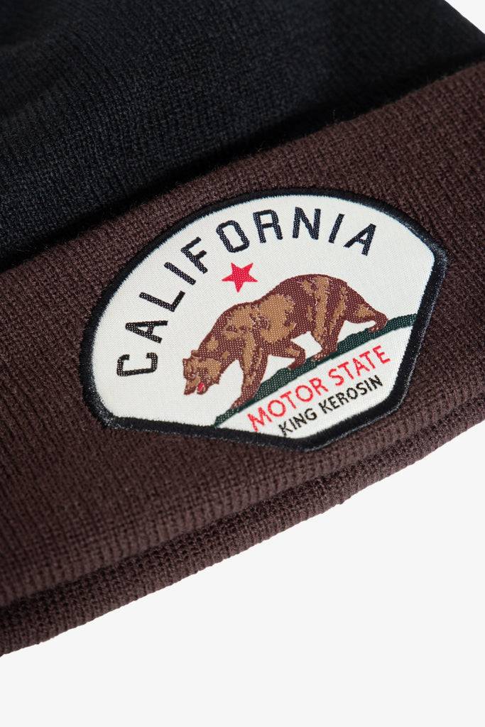 Queen Kerosin Strickmütze «California Motor State» Heißer Verkauf