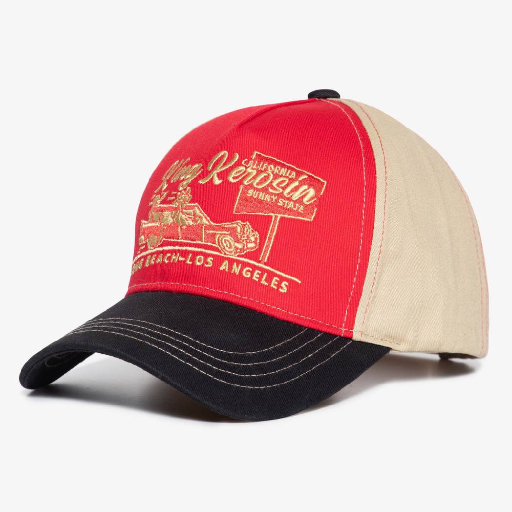 Queen Kerosin Baseball Cap «Sunny State» VIP-Rabatte