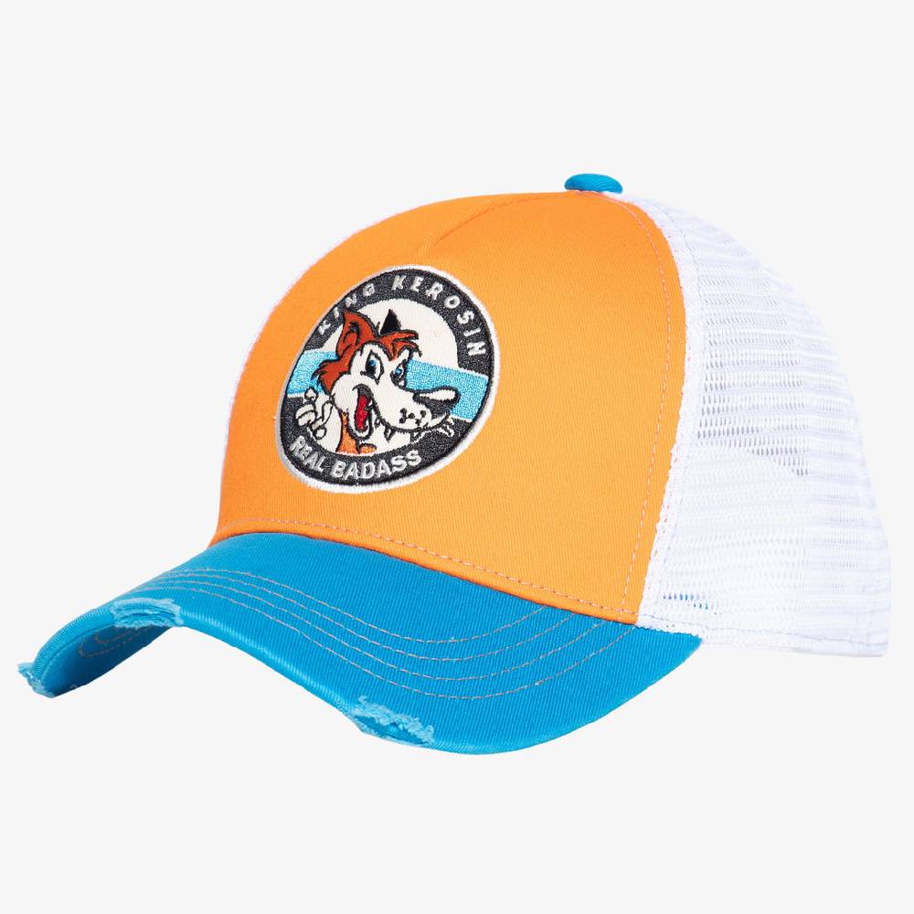 Queen Kerosin Trucker Cap «Real Badass» Kostenlose Rückgabe