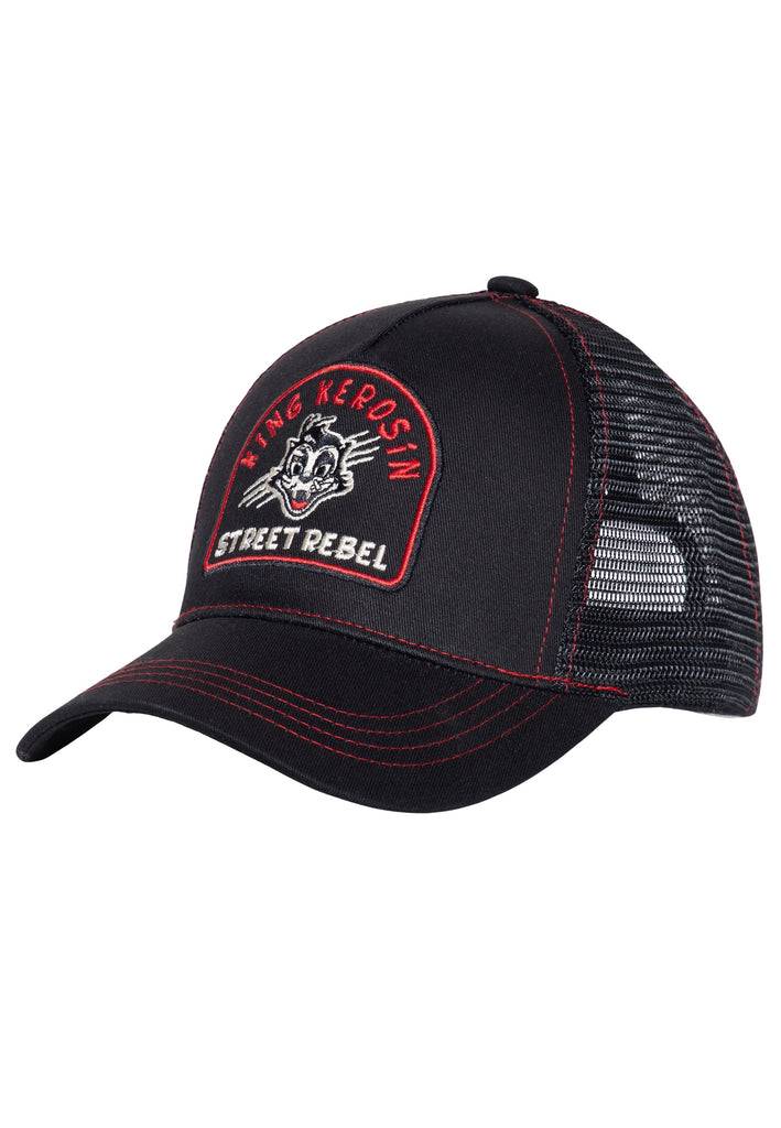 Queen Kerosin Trucker Cap «Street Rebel» Begrenzte Freigabe