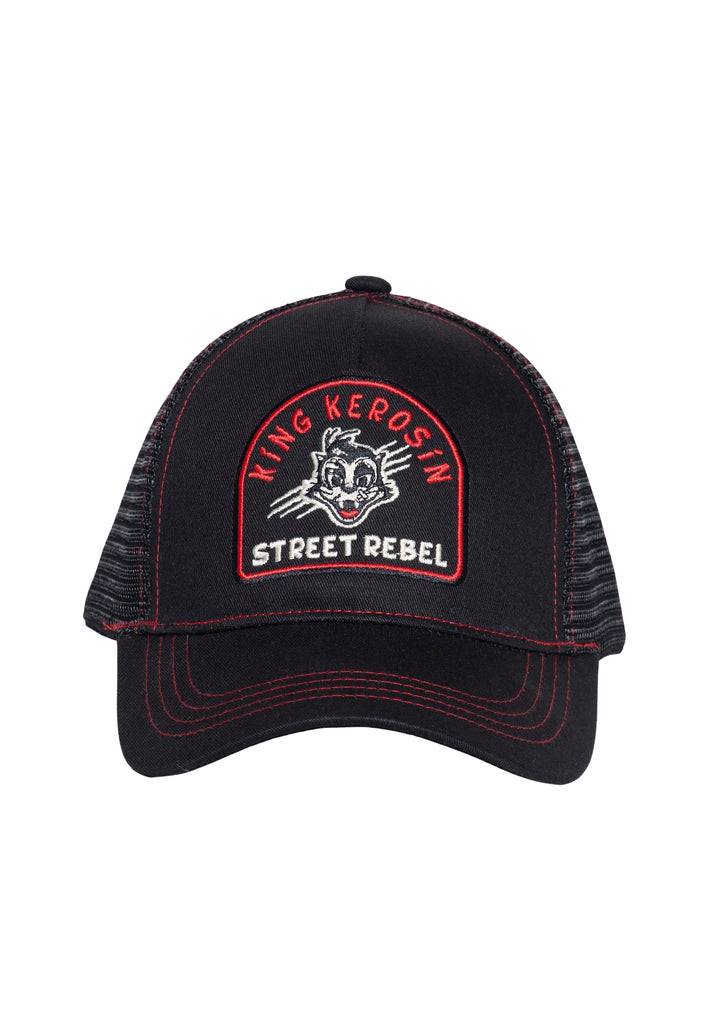 Queen Kerosin Trucker Cap «Street Rebel» Begrenzte Freigabe