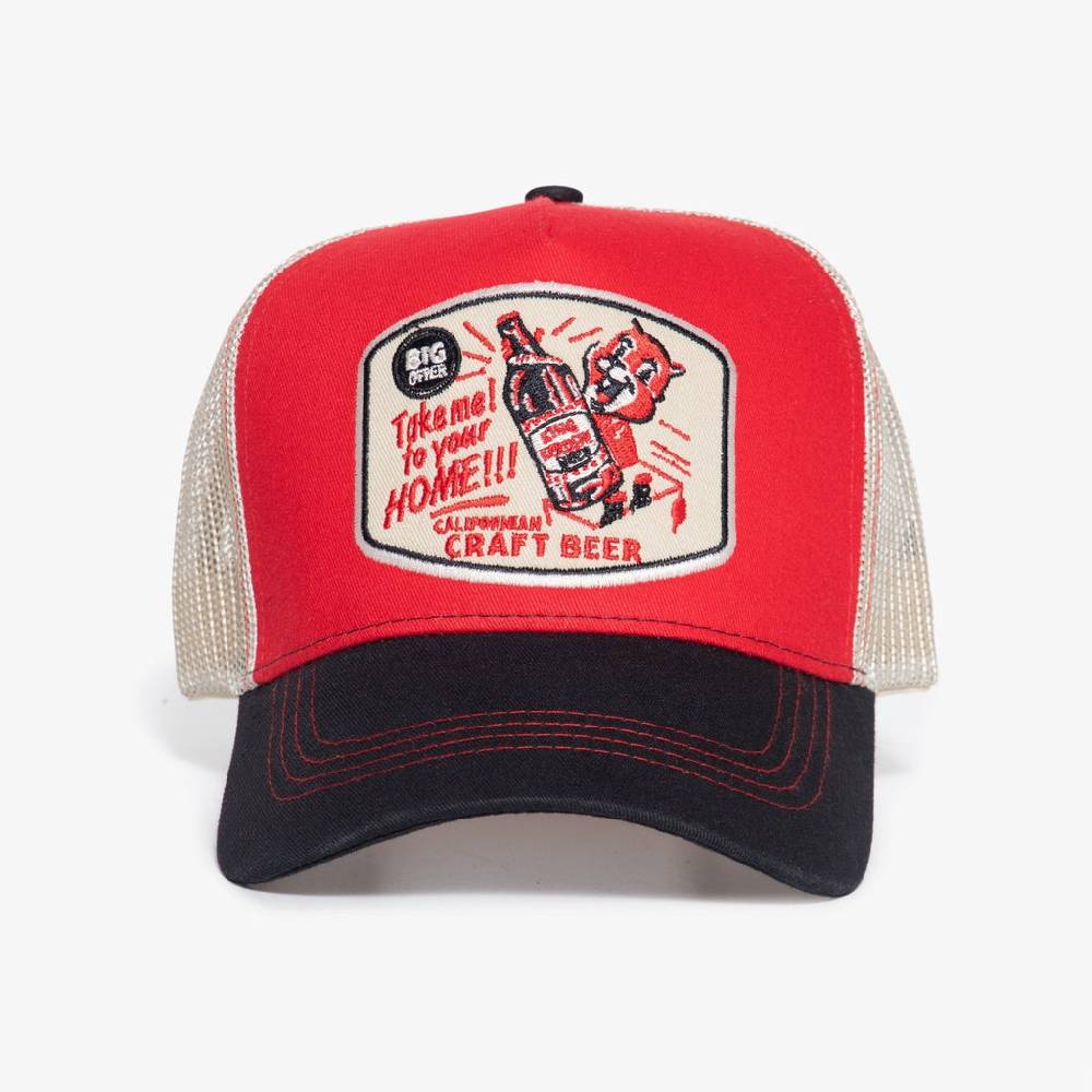 Queen Kerosin Trucker Cap «Craft Beer» Neueste Stile