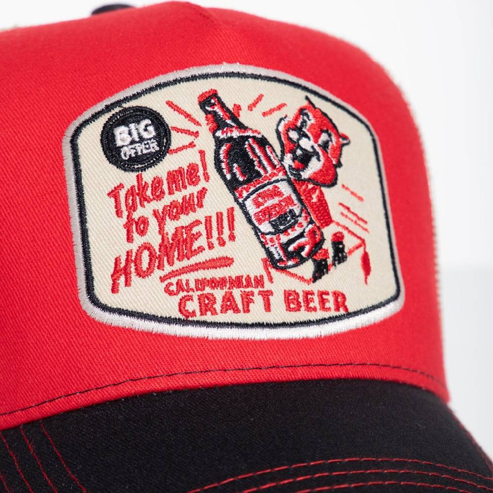 Queen Kerosin Trucker Cap «Craft Beer» Neueste Stile