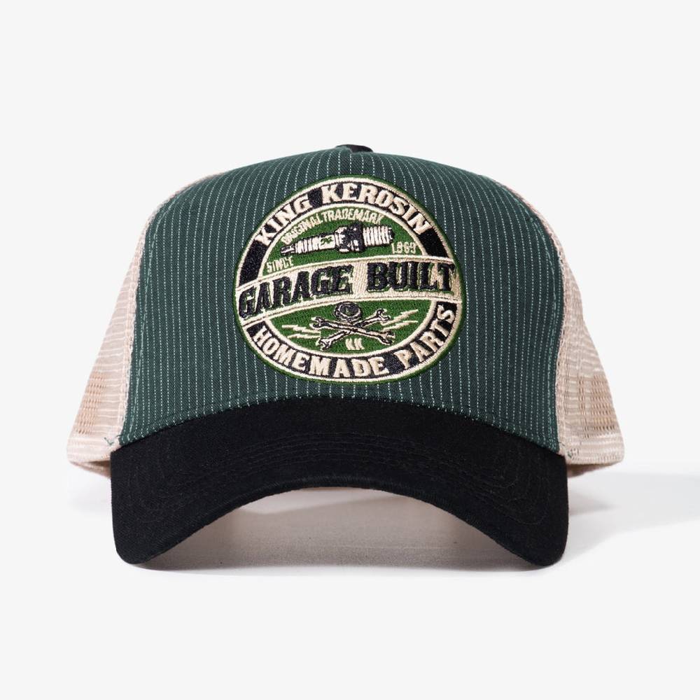 Queen Kerosin Trucker Cap «Garage Built» Letzter Tag