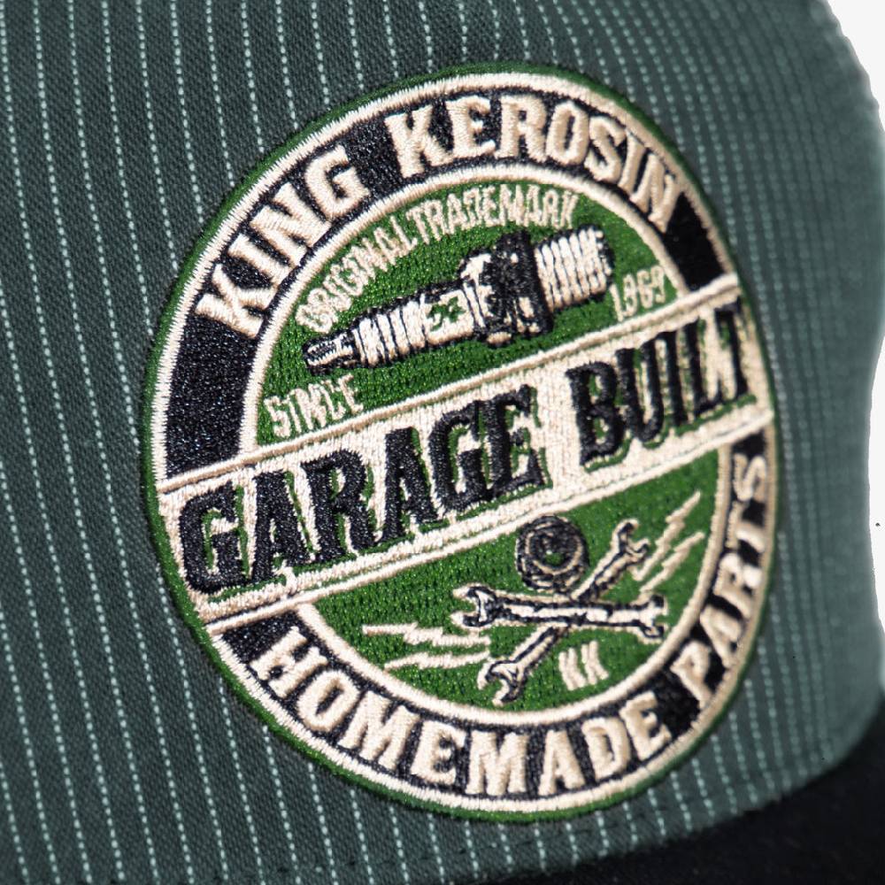 Queen Kerosin Trucker Cap «Garage Built» Letzter Tag