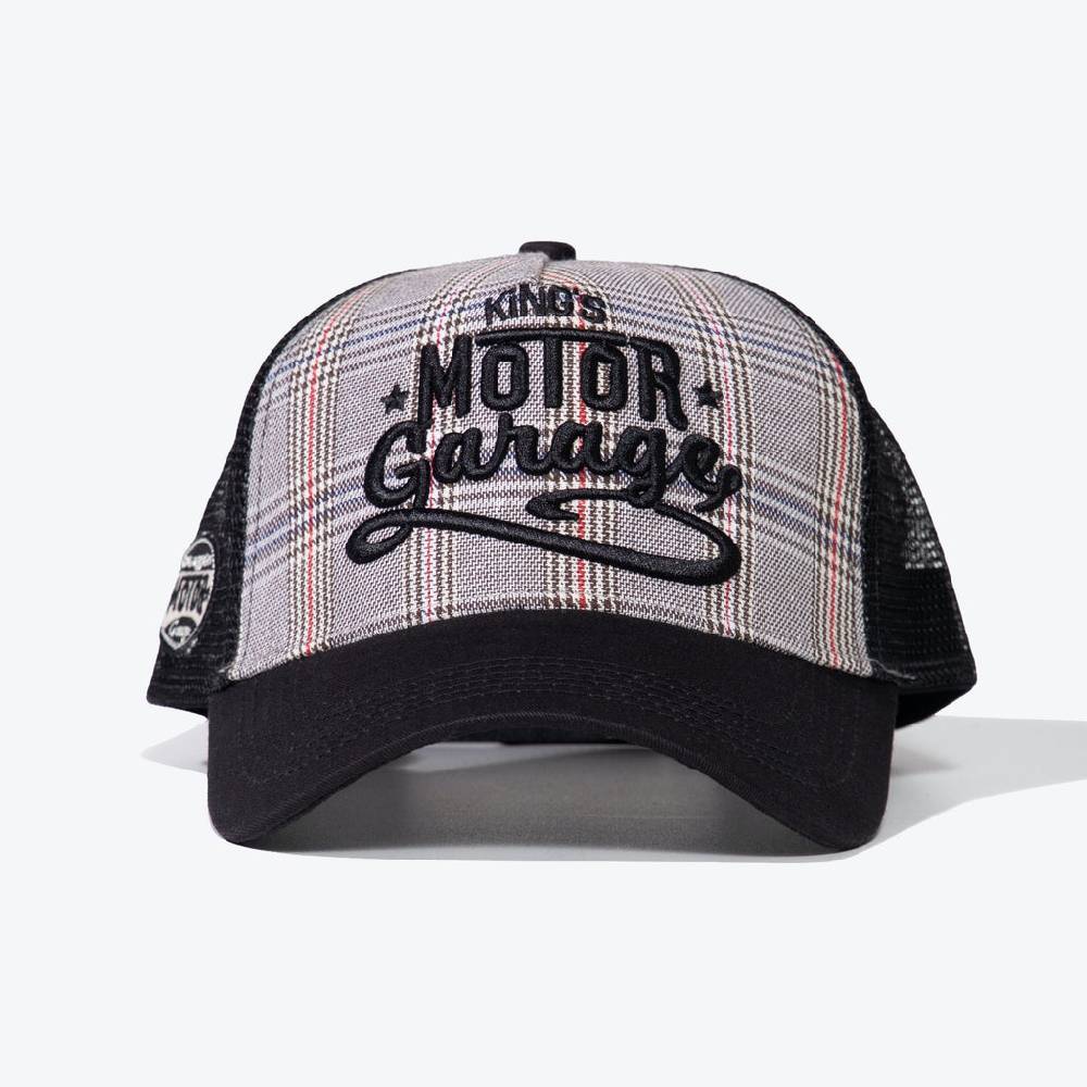 Queen Kerosin Trucker Cap «Motor Garage» Sonderangebot der Fabrik