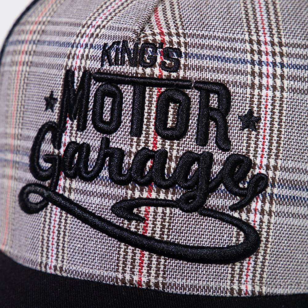 Queen Kerosin Trucker Cap «Motor Garage» Sonderangebot der Fabrik