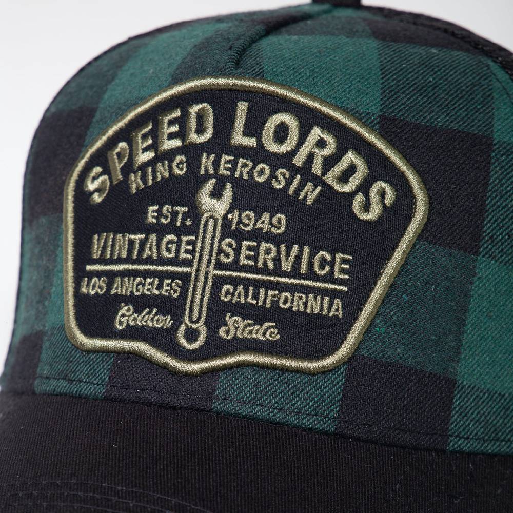 Queen Kerosin Trucker Cap «Speed Lords» Vierteljährliche Förderung