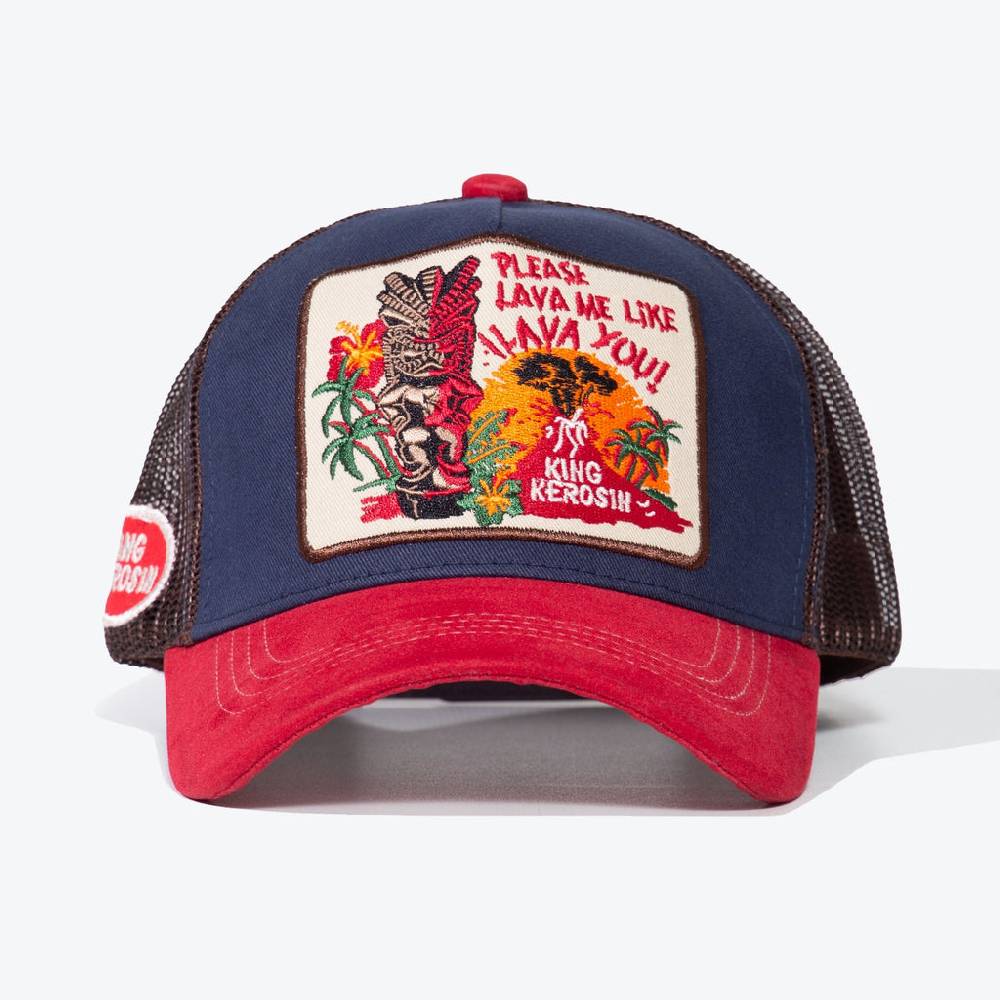 Queen Kerosin Trucker Cap «Lava me» Discount Store für neue Produkte