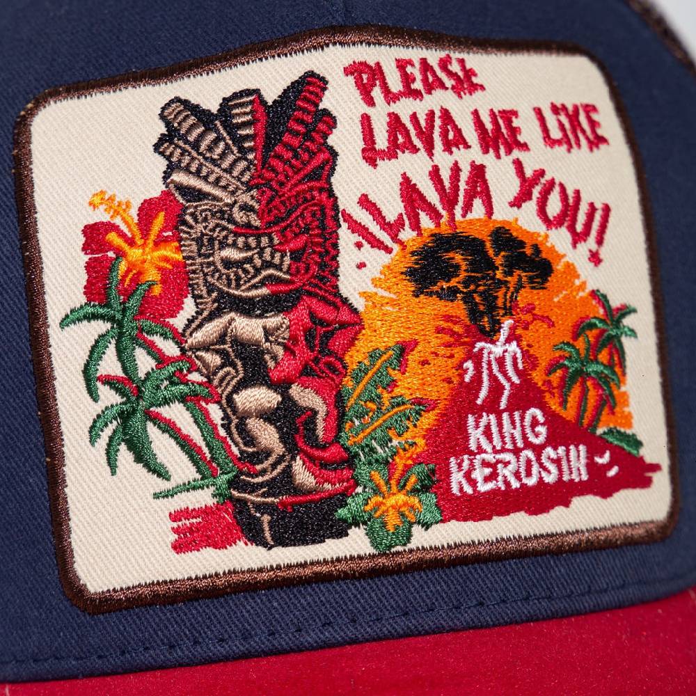 Queen Kerosin Trucker Cap «Lava me» Discount Store für neue Produkte