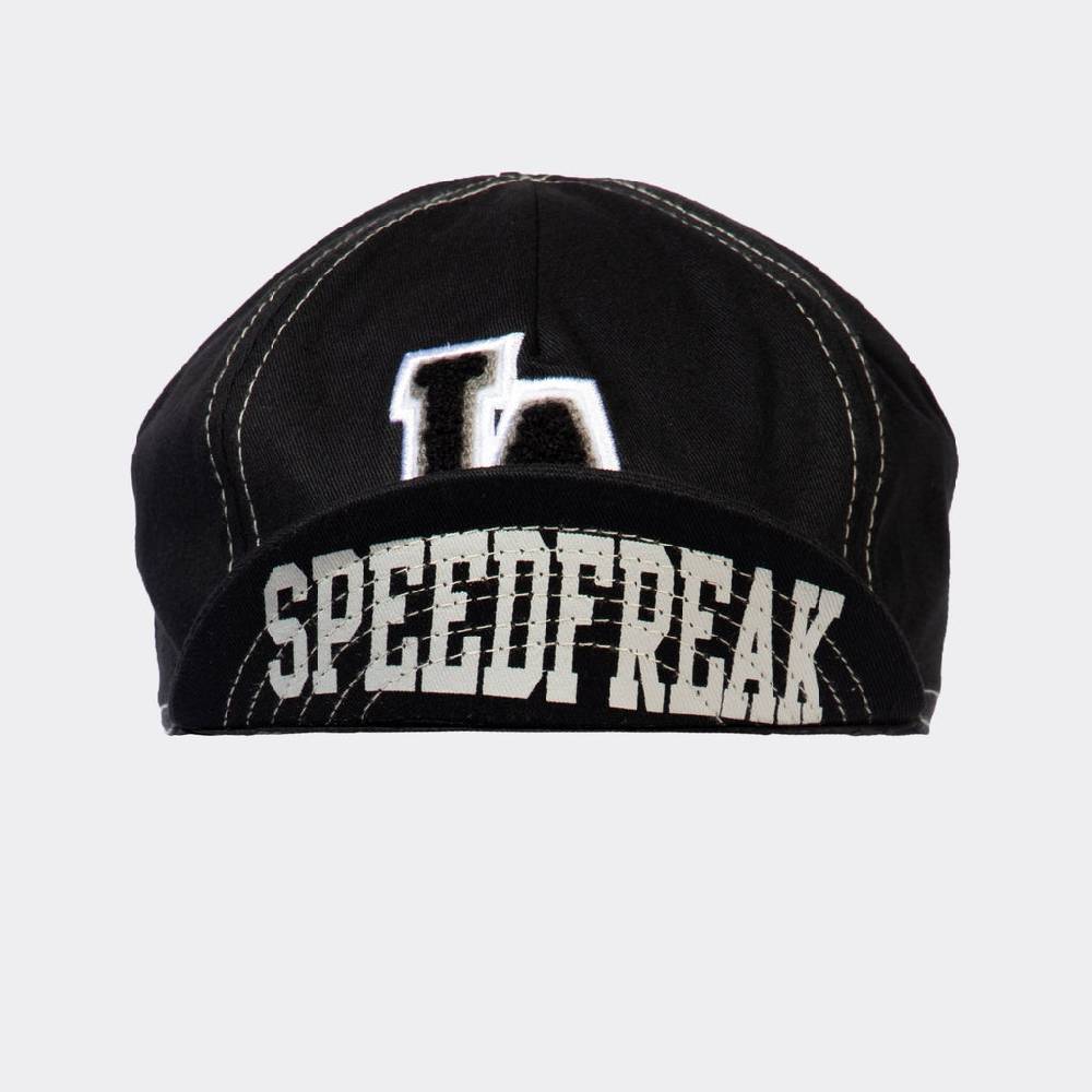 Queen Kerosin Cycling Cap «LA Speedfreak» Super Rabatt