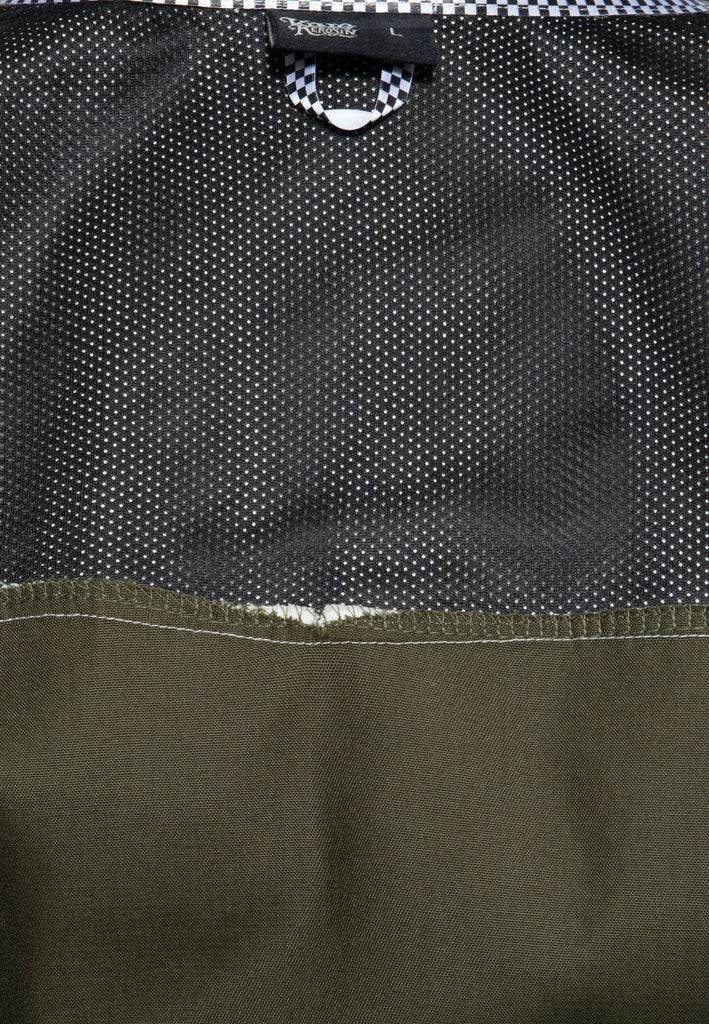 Queen Kerosin 50s Gabardine Jacke Kostenloser Versand international