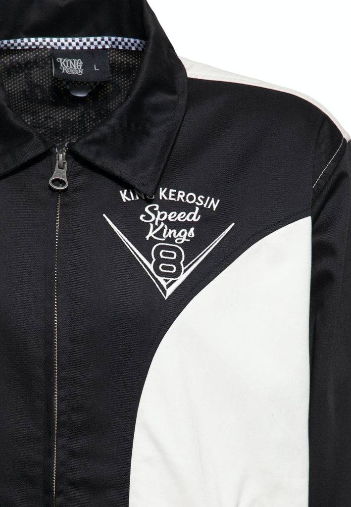 Queen Kerosin Gabardine Jacke «Speed King» Fabrikladen