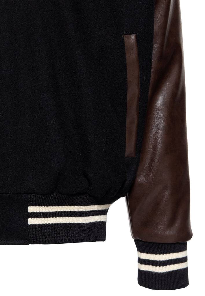 Queen Kerosin College Leder Jacke «Pharaos» Rabatte dieses Monats