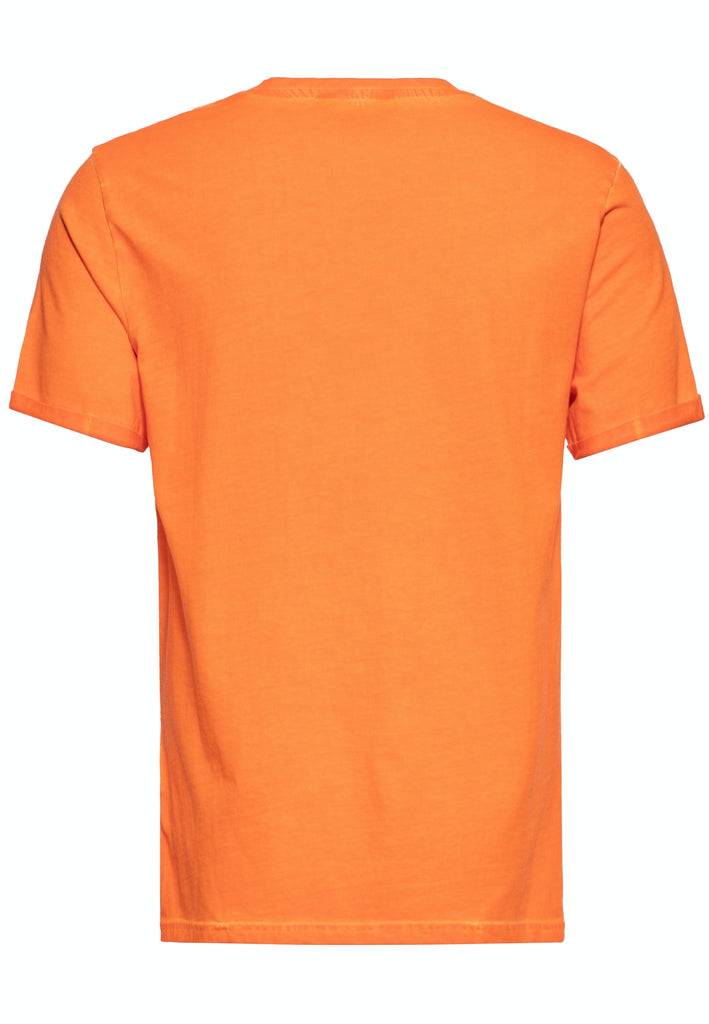 Queen Kerosin Oil Washed T-Shirt «Sacred Wheel» Osterangebot