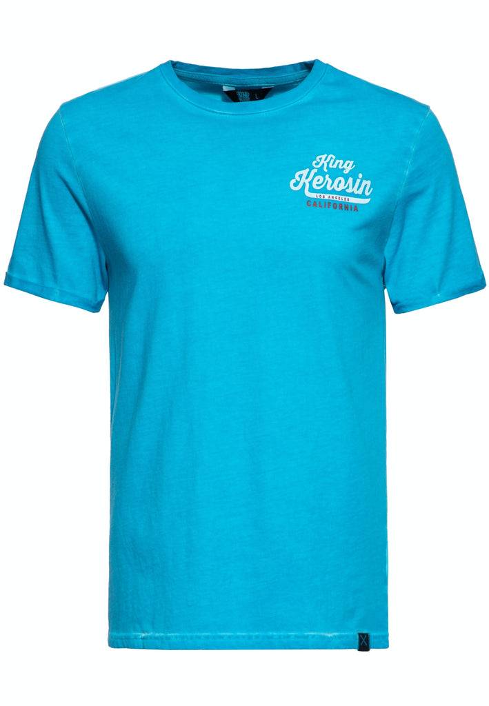 Queen Kerosin Oil Washed T-Shirt «Speedshop King Kerosin» Muttertagsangebot