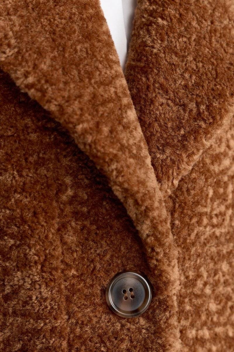 Eich & Royal Teddy-Mantel mit Reverskragen Zeitbegrenzte Promotion
