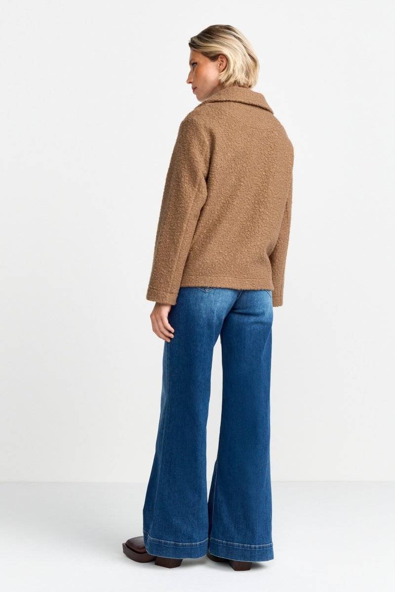 Eich & Royal Jacke mit breitem Umlegekragen Bis zu 65% Rabatt