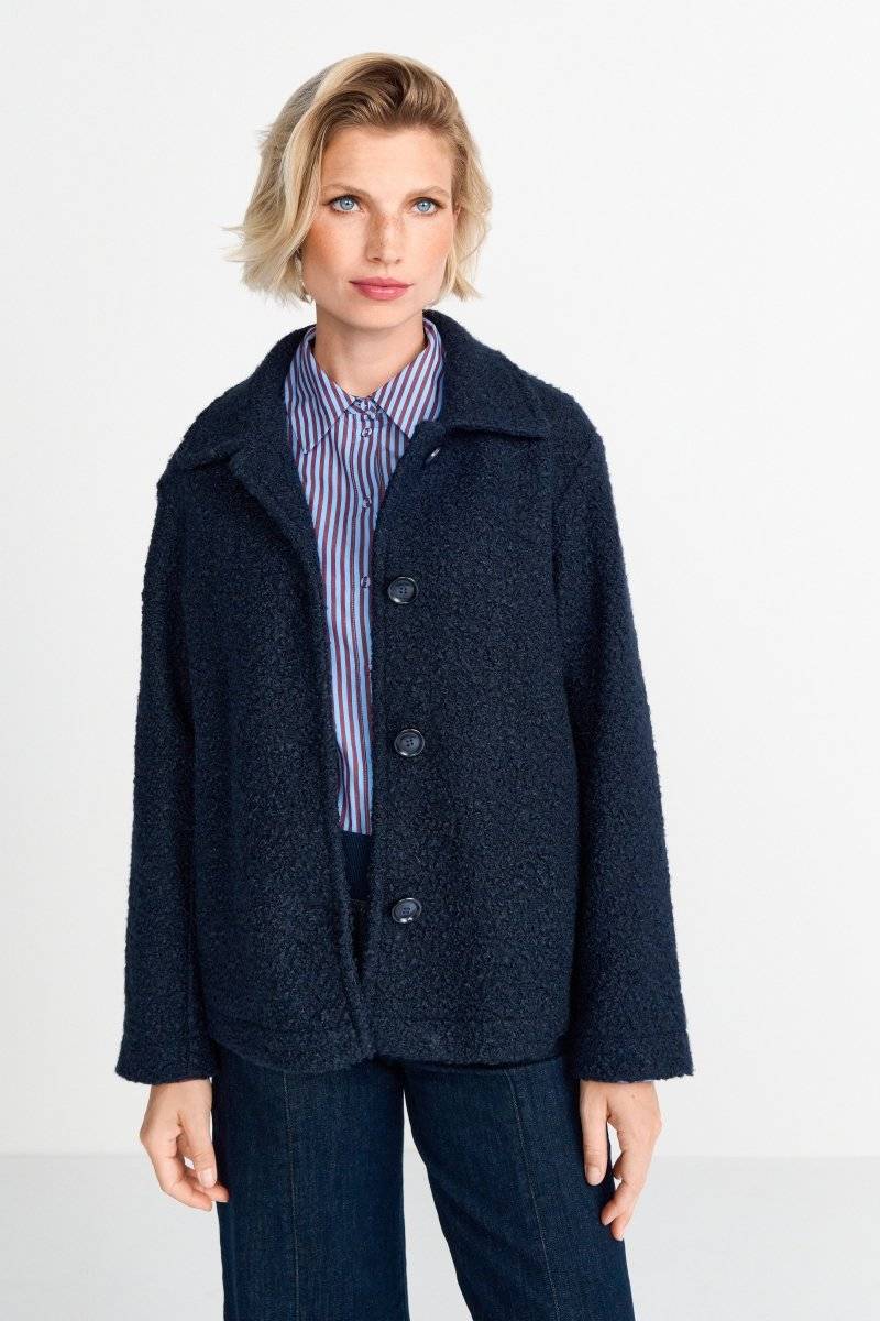 Eich & Royal Jacke mit breitem Umlegekragen Bis zu 65% Rabatt