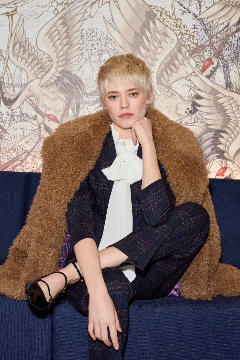Eich & Royal Oversized-Mantel aus Kustfell Black Friday Preise