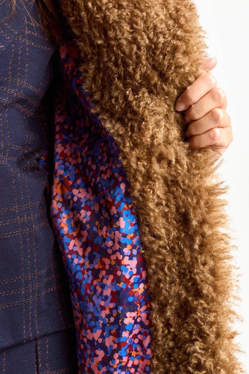 Eich & Royal Oversized-Mantel aus Kustfell Im Verkauf