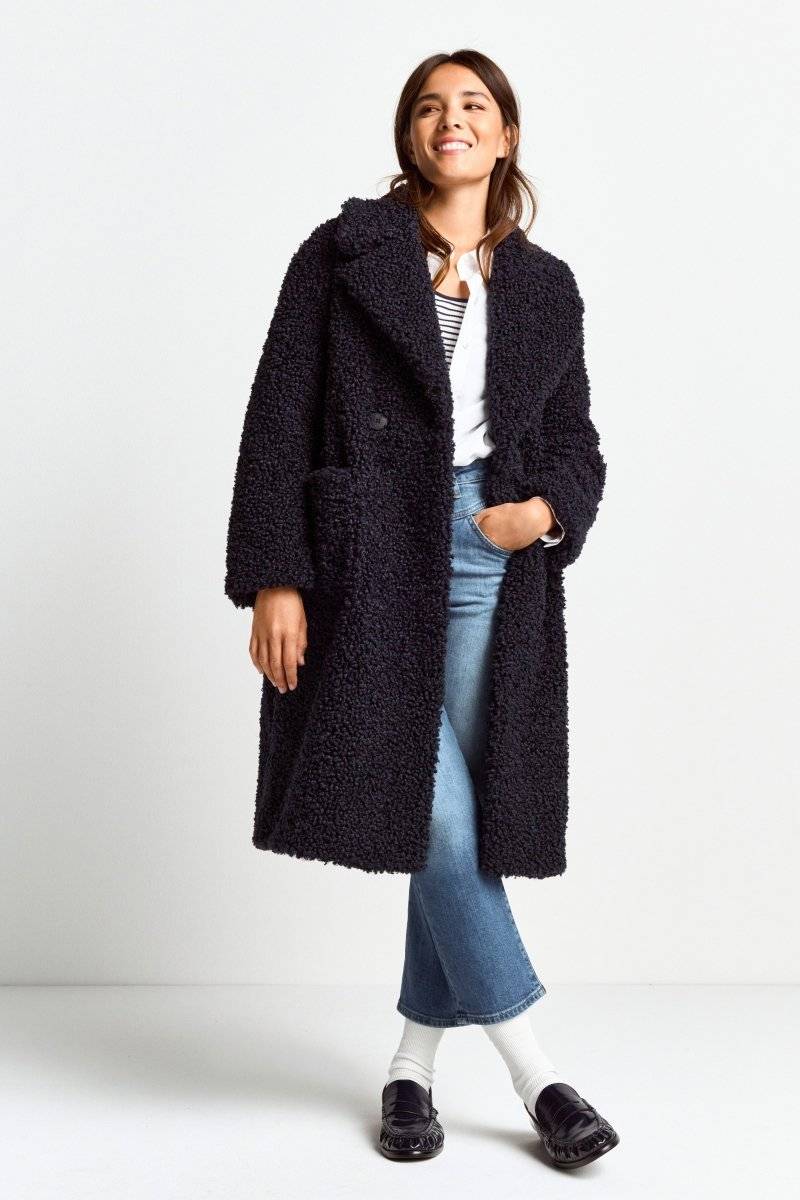 Eich & Royal Oversized-Mantel aus Teddyfell Versandkostenfrei