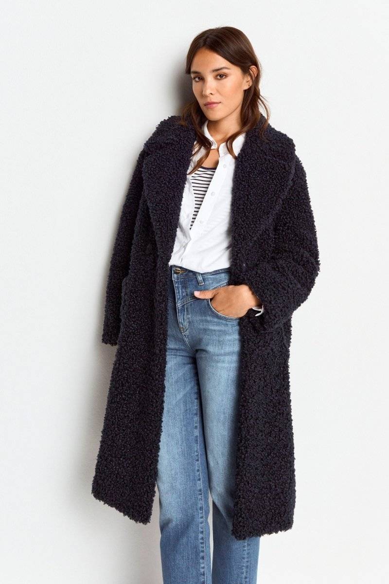 Eich & Royal Oversized-Mantel aus Teddyfell Versandkostenfrei