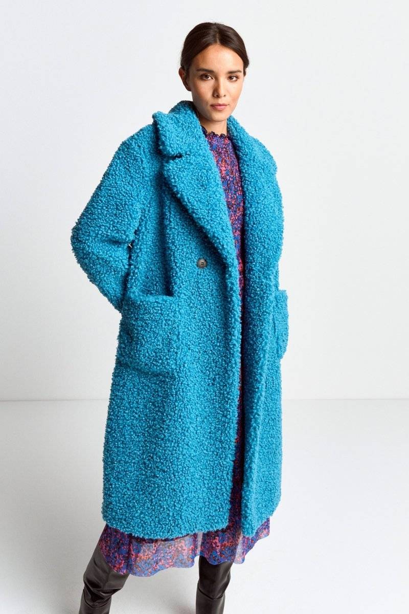 Eich & Royal Oversized-Mantel aus Teddyfell Versandkostenfrei