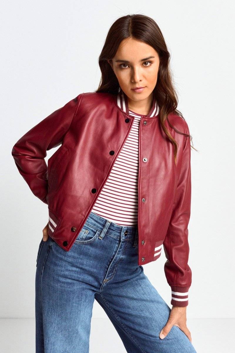 Eich & Royal Bomberjacke aus Leder Exklusivangebot