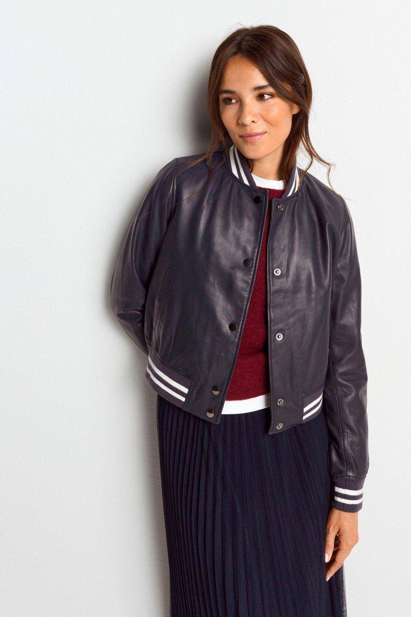 Eich & Royal Bomberjacke aus Leder Exklusivangebot
