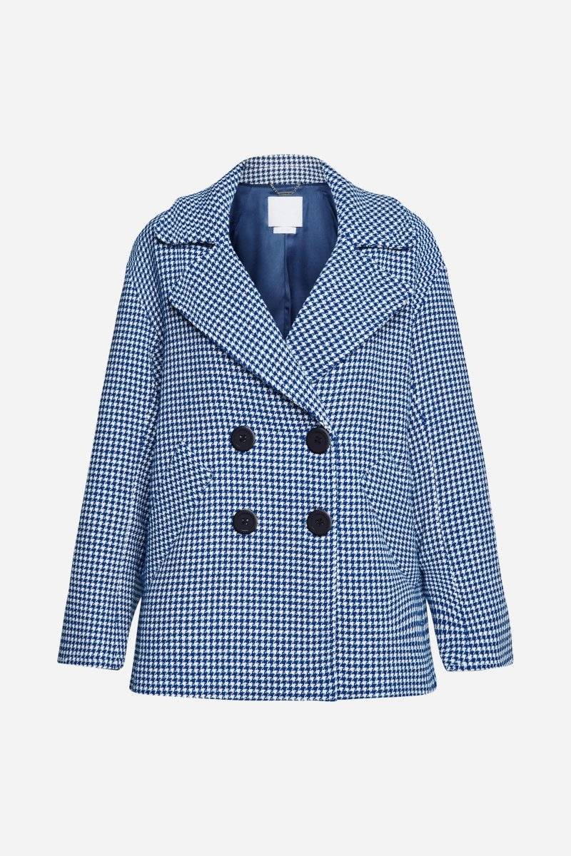 Eich & Royal Jacke mit Hahnentrittmuster Saisonschlussverkauf