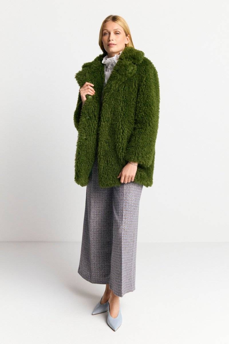 Eich & Royal Fake Fur Mantel Black Friday