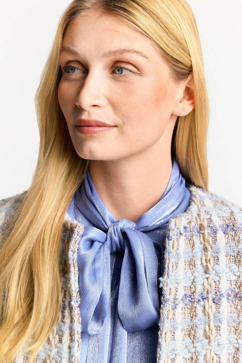 Eich & Royal Bouclé-Jacke mit Rundhalsausschnitt Valentinstagsangebot