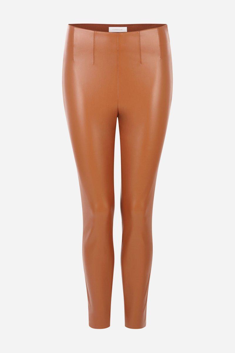 Eich & Royal Knöchellange Kunstleder-Leggings Letzter Tag
